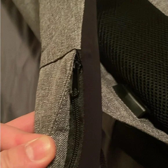 Waterproof backpack with portable charger port